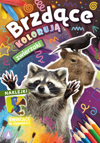 Brzdące kolorują Zwierzaki (naklejki świecące w ciemności) -  - książka