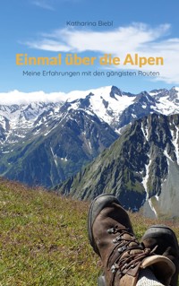 Einmal über die Alpen - Katharina Biebl - ebook