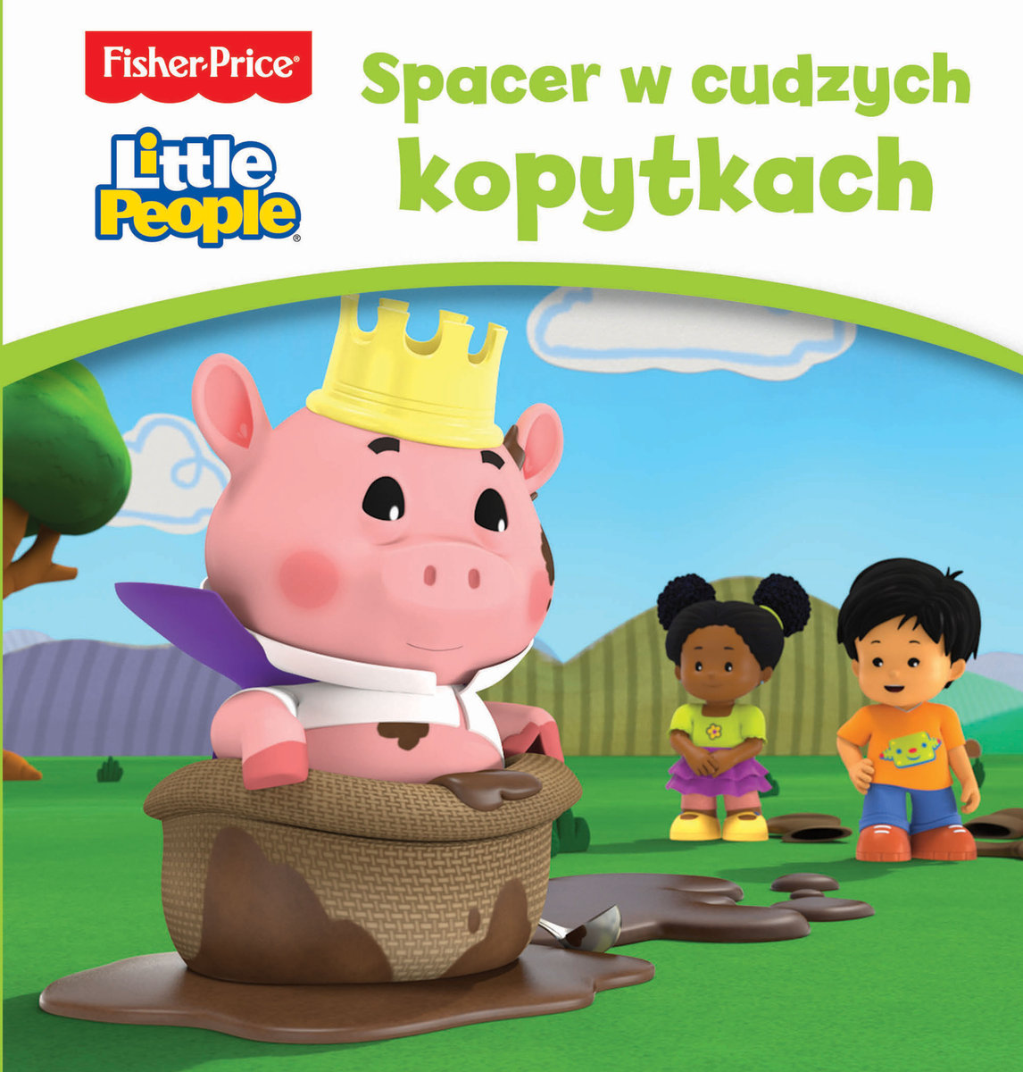 Fisher Price Little People. Spacer w cudzych kopytkach - zbiorowa praca - książka