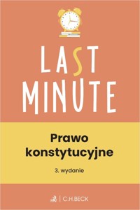 Last minute Prawo konstytucyjne + testy online -  - książka