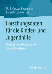 Forschungsdaten für die Kinder- und Jugendhilfe -  - ebook