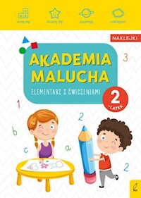 Akademia malucha Elementarz z ćwiczeniami 2-latek - - książka