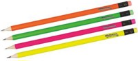 Ołówek z gumką neon, 1 szt (65443PTR) -  - książka