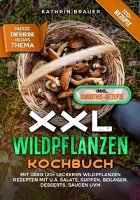 XXL Wildpflanzen Kochbuch - Kathrin Brauer - ebook