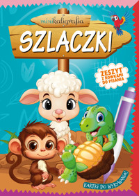 Minikaligrafia. Szlaczki. Zeszyt z rowkami do pisania - zbiorowa praca - książka