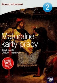 Ponad słowami 2 Język polski Maturalne karty pracy - Lotterhoff Magdalena - książka
