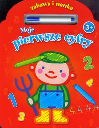 Zabawa i nauka Moje pierwsze cyfry -  - książka