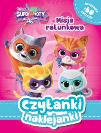 Czytanki naklejanki. Misja ratunkowa. Disney Junior Superkoty. Puszysta moc -  - książka