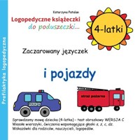 Zaczarowany języczek i pojazdy 4-latki - Katarzyna Patalan - książka