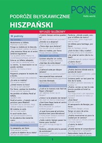 Hiszpański Podróże błyskawicznie -  - książka