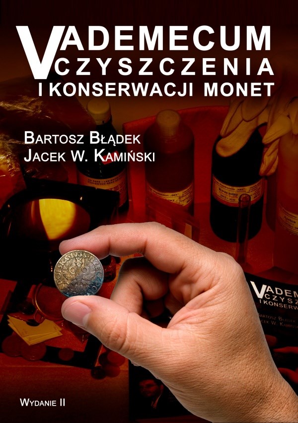 Okładka:Vademecum Czyszczenia i Konserwacji Monet (eBook, PDF) 