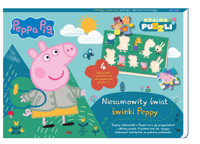 Peppa Pig. Kraina puzzli. Niesamowity świat świnki Peppy - zbiorowa praca - książka