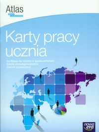 Wiedza o społeczeństwie Atlas Karty pracy ucznia Zakres rozszerzony - Furman Barbara, Ostrowska Joanna - książka