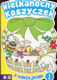 Wielkanocny koszyczek z naklejkami 1 -  - książka