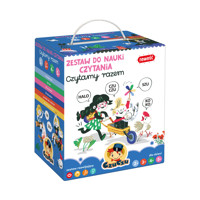 Czytamy razem. Zestaw do nauki czytania 2+ 3+ 4+ 5+ - - książka