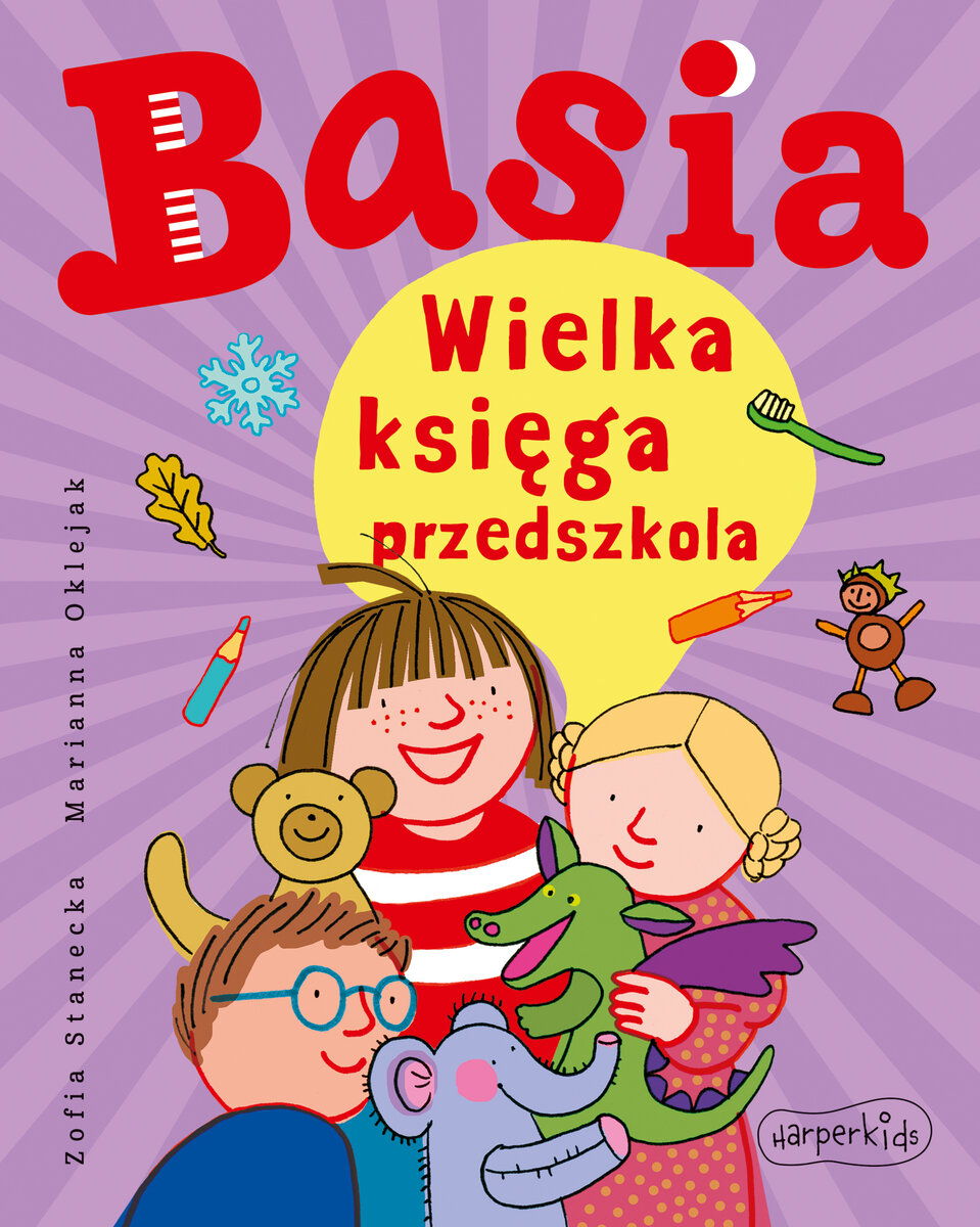 Wielka księga przedszkola. Basia - Zofia Stanecka - książka