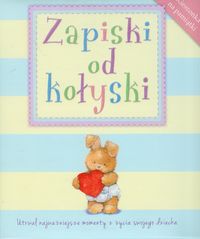 Zapiski od kołyski okładka niebieska -  - książka