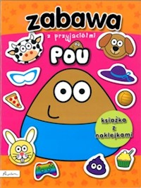 POU. Zabawa z przyjaciółmi. Książka z naklejkami -  - książka