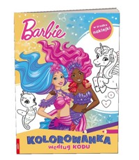 Barbie Dreamtopia Kolorowanka według kodu -  - książka