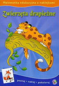 Malowanki edukacyjne Zwierzęta drapieżne - Klich Małgorzata - książka