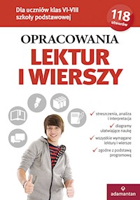 Opracowania lektur i wierszy dla klas VI-VIII szkoły podstawowej -  - książka