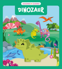 Układanka szukanka. Dinozaury - Szymanek Basia - książka