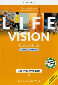 Life Vision Upper-Intermediate. Podręcznik + e-book + multimedia - Hudson Jane, Wood Neil - książka