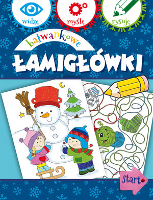 Bałwankowe łamigłówki - Wiśniewska Anna - książka