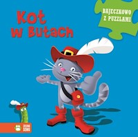 Kot w butach Bajeczkowo z puzzlami - - książka