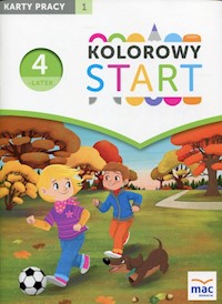 Kolorowy Start Czterolatek Karty pracy Część 1 - Żaba-Żabińska Wiesława - książka