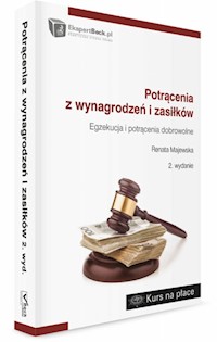 Potrącenia z wynagrodzeń i zasiłków - Renata Majewska - książka