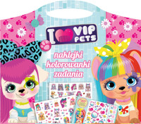I love my VIP Pets. Naklejki, kolorowanki, zadania - zbiorowa praca - książka