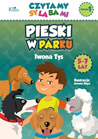 Pieski w parku Czytamy sylabami poziom 1 - Tys Iwona - książka