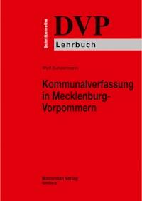 Kommunalverfassung in Mecklenburg-Vorpommern - Welf Sundermann - ebook