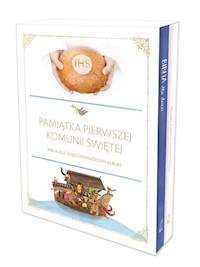 Komunijny Biblia + Pamiątka I Komunii Świętej -  - książka