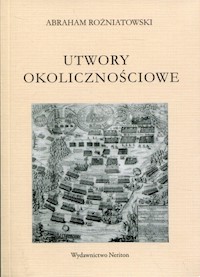 Utwory okolicznościowe - Rożniatowski Abraham - książka