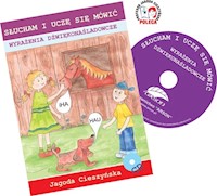 Słucham i uczę sie mówić Wyrażenia dźwiękonaśladowcze z płytą CD - Cieszyńska Jagoda - książka