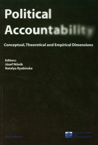 Political accountability -  - książka