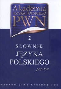 Akademia Języka Polskiego PWN 2 Słownik Języka Polskiego -  - książka
