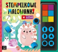 Stempelkowe malowanki. W lesie - Bator Agnieszka - książka