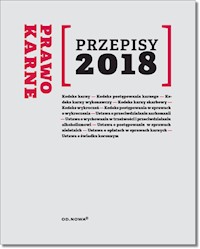 Prawo karne Przepisy 2018 -  - książka