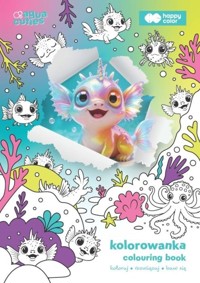 Happy Color, Kolorowanka - Aqua Cuties, 90g/m2, A4, 16 stron -  - książka