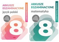 Pakiet: Język polski. Arkusze egzaminacyjne / Matematyka. Arkusze egzaminacyjne - Anna Lasek - książka