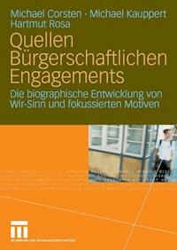 Quellen Bürgerschaftlichen Engagements - Michael Corsten - ebook