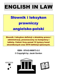 English in Law - Gordon Jacek - ebook