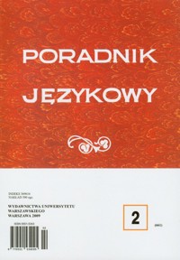 Poradnik językowy 2/2009 -  - książka