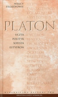 Wielcy Filozofowie 3 Uczta Polityk Sofista Eutyfron - Platon - książka