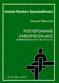 Postępowanie zabezpieczające - Warzocha Edward - książka