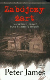 Zabójczy żart - Peter James - ebook + książka