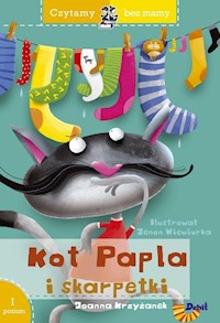 Czytamy bez mamy Kot Papla i skarpetki - Krzyżanek Joanna - książka